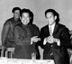 Cambodia: (Left to right) Ieng Sary, Norodom Sihanouk and a third, unidentifed man (in suit), c. 1976