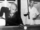 Vietnam: Ho Chi Minh (1890-1969) playing billiards with Dr Nhữ Thế Bảo, a military doctor with the Viet Minh, c. 1950s